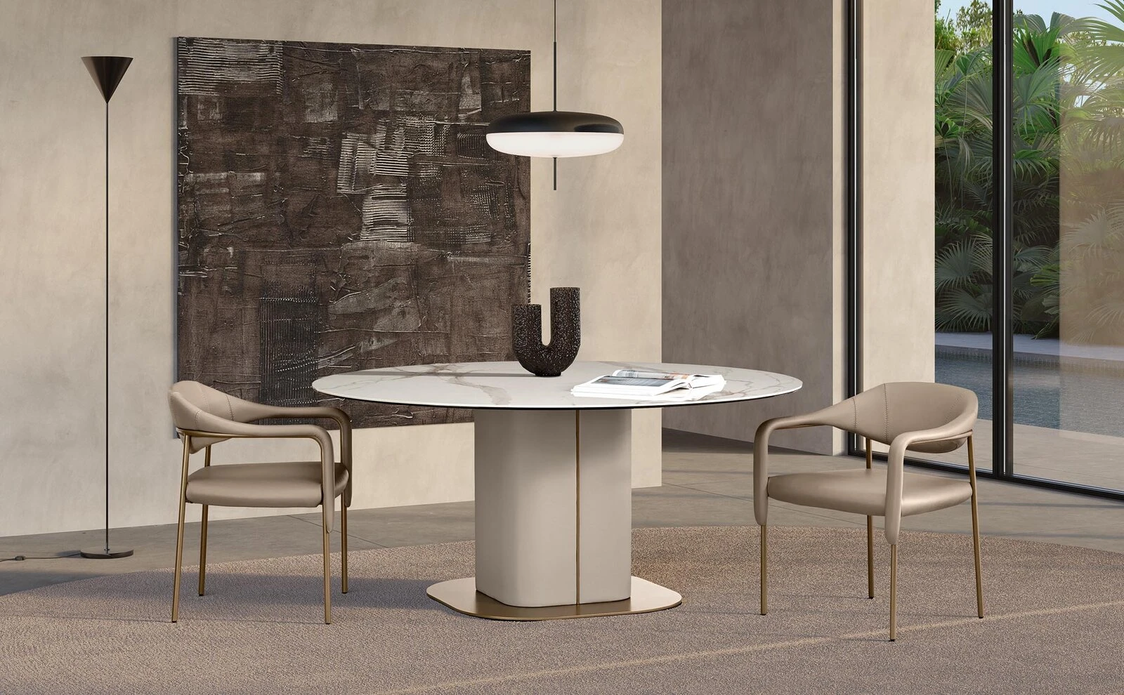 Milos dining tables &middot; 4
