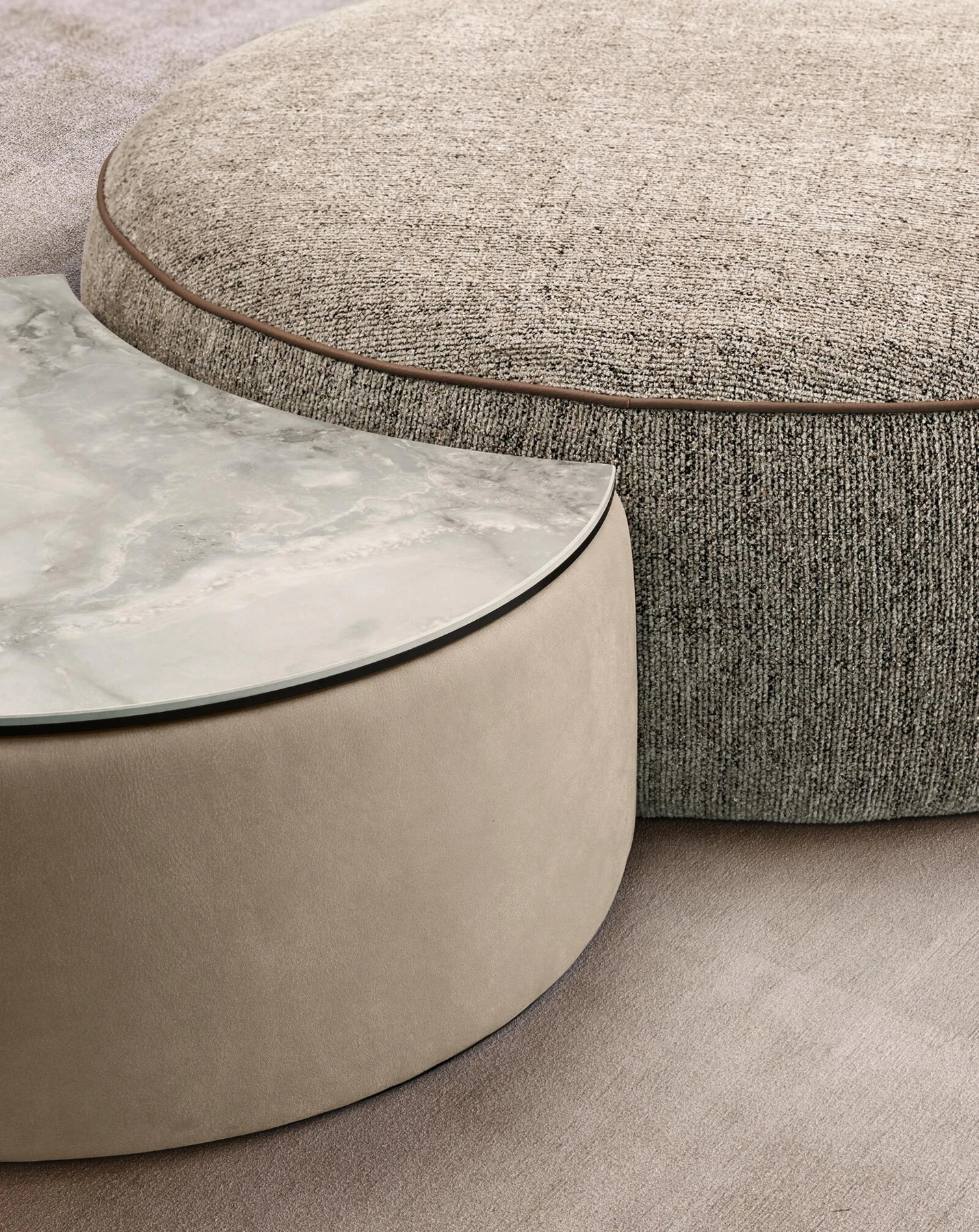 Balloon ottomans &middot; 3