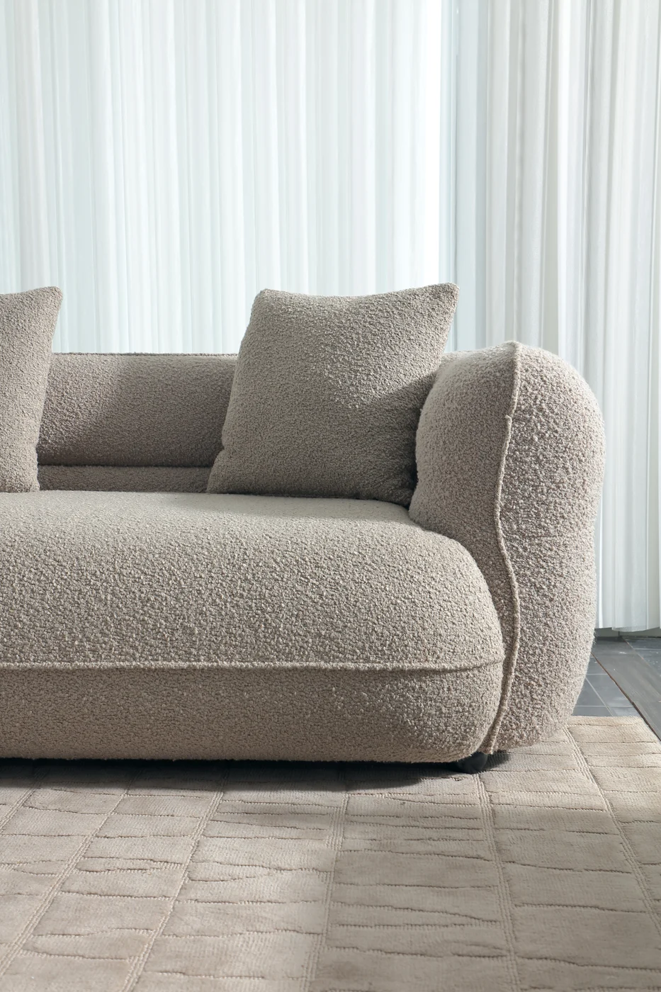 Rounded Corner Modular Sofa &middot; 3
