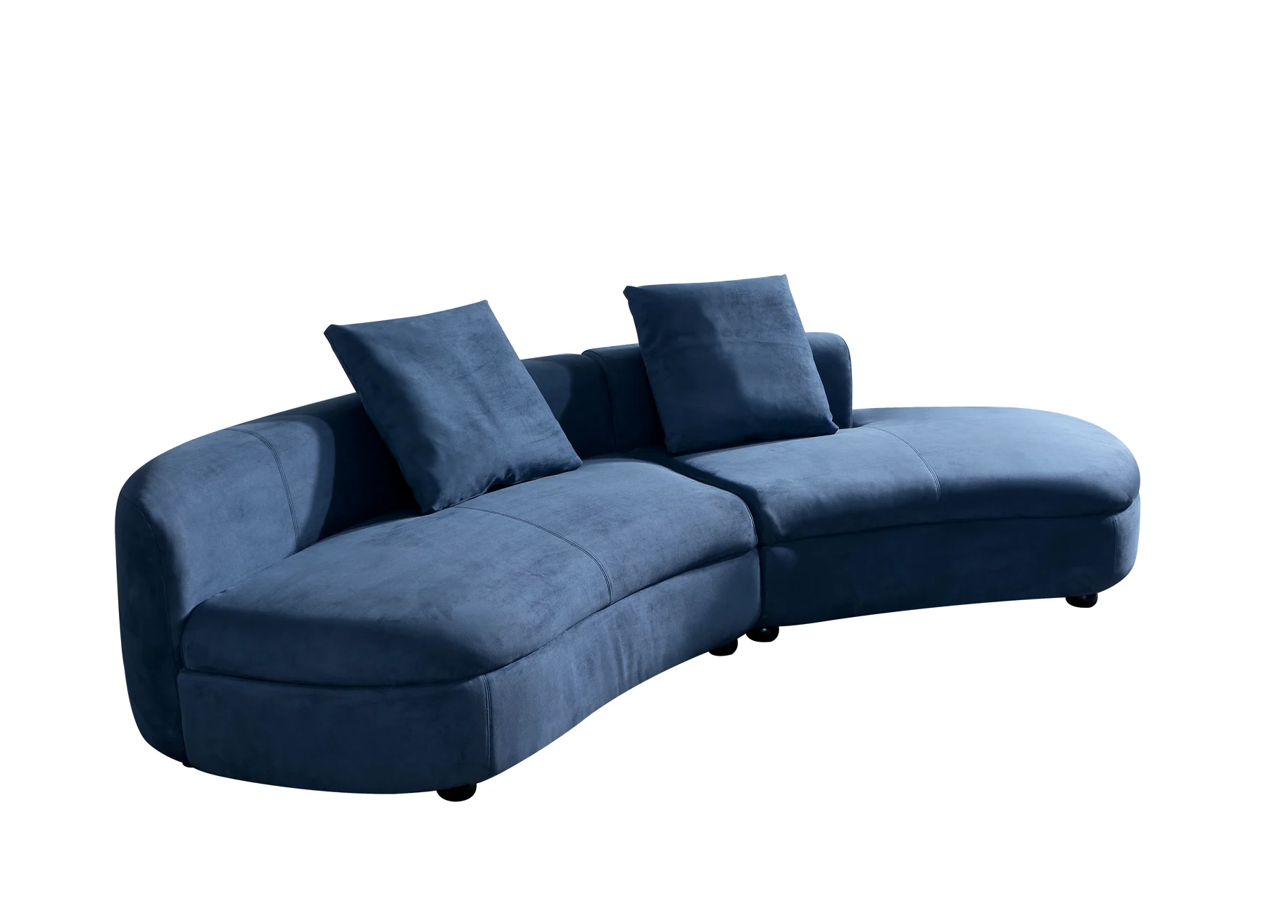 Blue Curve Sofa &middot; 1