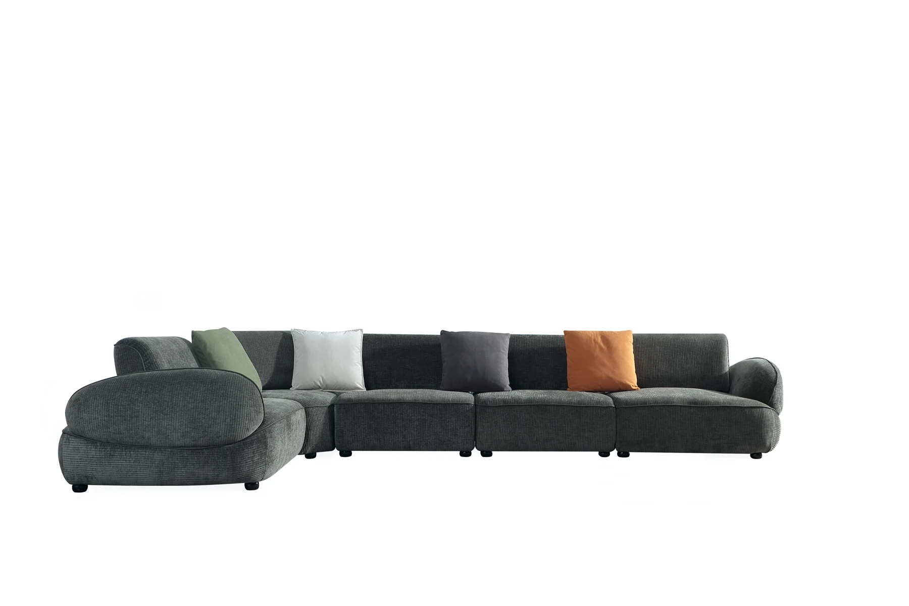 Deep Green Long Sofa &middot; 2